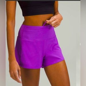 Lululemon Speed Up High Rise Lined Short